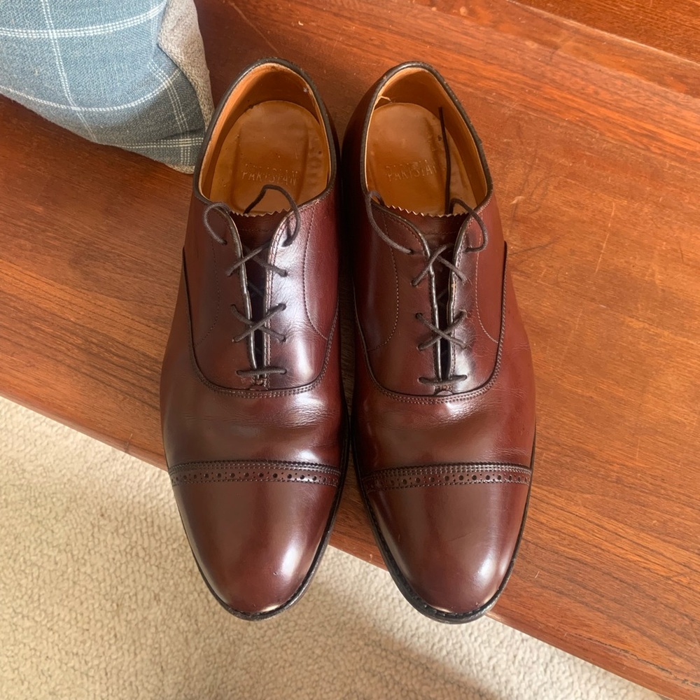 Alden Parisian Cap Toe Oxfords